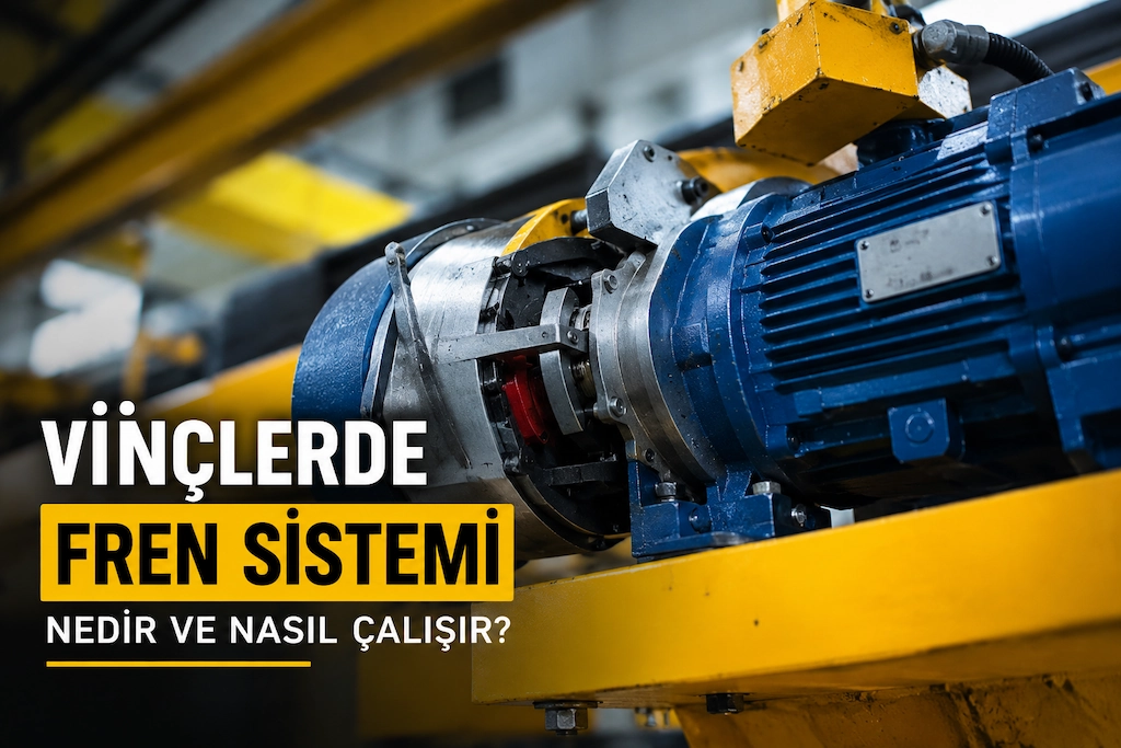 Vinçlerde Fren Sistemi Nedir ve Nasıl Çalışır?